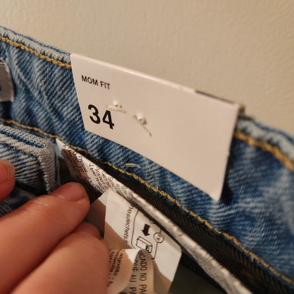 BNWT Zara Mom Jeans - Picture 6 of 8